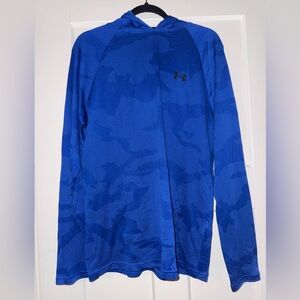 Under Armour Vibrant Blue Patterned Hoodie